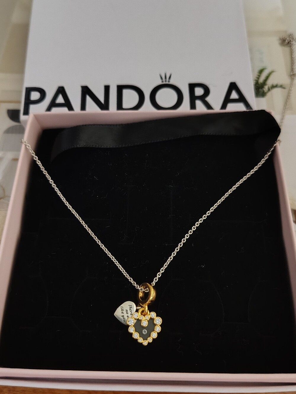 Pandora Necklace And Pendant Heart